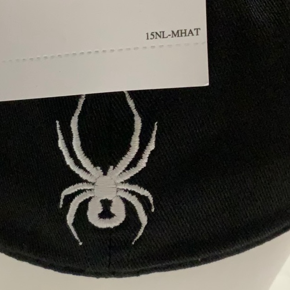 Spyder CAMPUS CAP - Blk/Wht - Picture 7 of 13